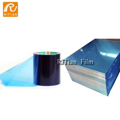 Heiße Verkaufspet Edelstahl Protetcive-Film-selbstklebende Antikratzer-Metalloberflächen-Schutz-Verpackungsfolie