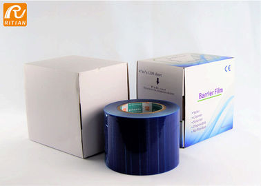Zahnmedizinische WegwerfBarrierefolie, 1200 Blatt-schützender Film PET Plastikmaterial