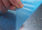 Blauer transparenter selbstklebender Innenglas-und Fenster-schützender Film
