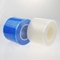 Blauer PET schützender Film-zahnmedizinischer Barrierefolie-schützender selbstklebender Film transparentes perforiertes PET Farbpet für Metall