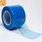 Blauer PET schützender Film-zahnmedizinischer Barrierefolie-schützender selbstklebender Film transparentes perforiertes PET Farbpet für Metall
