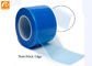 Blauer PET medizinischer Zoll-Acryladhäsion des Barrierefolie-Rollen4x6 mit kundengebundenem Logo