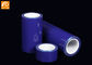 Transparenter blauer schützender Film, Blechtafel PET Stärke schützenden Film-50 um