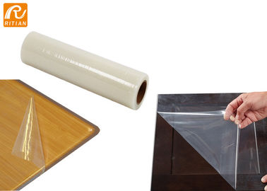 Transparenter PET Oberflächen-Schutz-Filmstreifen-schützende Plastikausdehnung für Möbel
