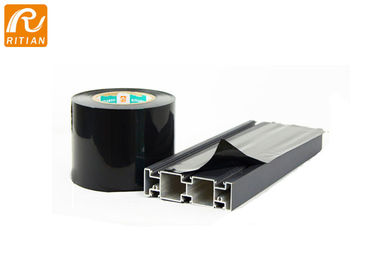 Ein guter Preis. Schwarzes PET schützender Film Upvc-Profil-Aluminiumband 100 Mic Anti-UV für 6 Monate Online