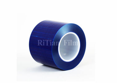Ein guter Preis. Blaue transparente Polyäthylen-schützender Film-niedrige Viskosität für Digitalkamera/Glas Online