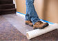 Kundengebundene PET Teppich-schützender Film-selbstklebendes Band-Kunststoffplatte für Boden-Gewebe