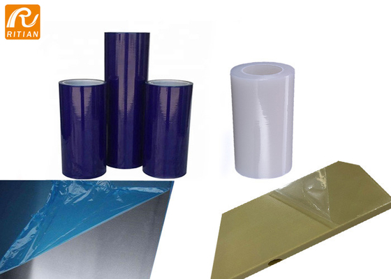 Ein guter Preis. Antikratzer-schützender Film-blaue Farben-Schutz-Verpackungs-Aluminiumrolle für Metall Mette Online