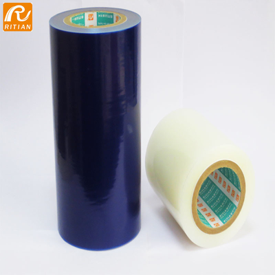 Ein guter Preis. Blauer PET/PVC schützender Film-mittlerer Adhäsions-Überstreifen für Verpackenmetallrostfreien Ochsen Online