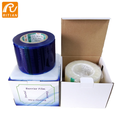 Ein guter Preis. 1200 PC-zahnmedizinische Barrierefolie-selbstklebender blauer schützender Film für Schönheits-Tätowierungs-Griff Online