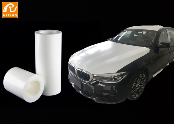 Ein guter Preis. Die weiße Auto-Verpackung malen Schutz-Film-Antivorübergehendes Schutz-UVband für frisch Lackoberflächen auf Autos Online