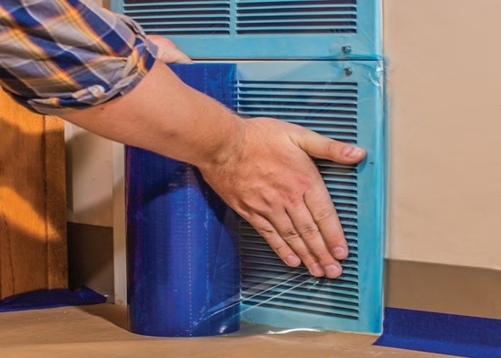 Ein guter Preis. Vorübergehende Polyethene-Fenster-Glas-schützende Film Anti-UV-/Kratzer-Sperre Online