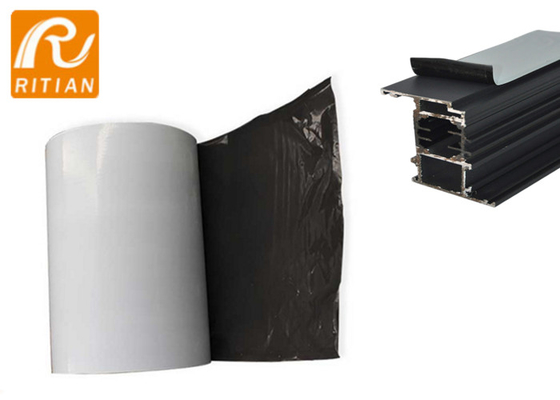 Ein guter Preis. Hoher klebender schützender Schwarzweiss-Film für Aluminiumprofile entfernen ohne Redisual Online