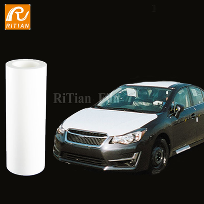 Ein guter Preis. Flexibles PET selbstbewegendes Plastik-0.07mm Auto-schützender Film schützenden Film-für Auto-Transport Online