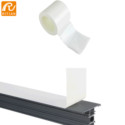 Ein guter Preis. 0.08mm sandstrahlender PET schützender Film für Windows-Aluminiumprofil mit Druck Online