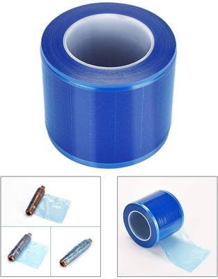 Ein guter Preis. Polythen-blaue schützende Barrierefolie-selbstklebende 1200 Blatt-medizinische Barrierefolie mit Zufuhr Online