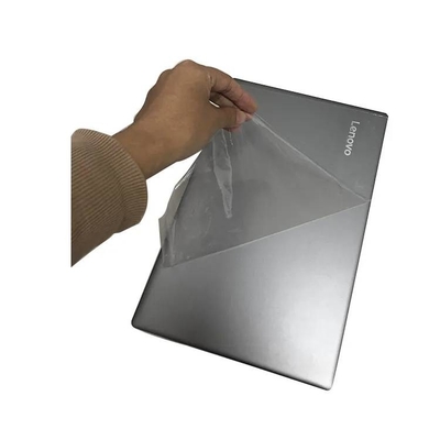 Ein guter Preis. Staub-Beweis selbstklebendes PET schützender Film für PC Laptop-Aluminiumplatte Online