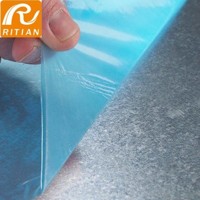 Ein guter Preis. Transparentes Farbe-PET schützender Film für Metall, Plastikprofile, hölzernes usw. Online