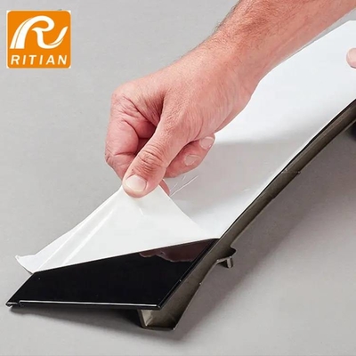 Ein guter Preis. Milch-weißer selbstklebender Film für Oberflächenschutz-Aluminiumprofil Online