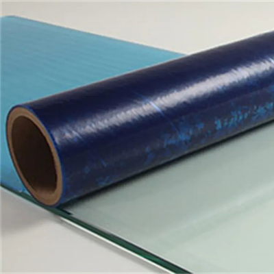 Ein guter Preis. Chinesischer Herstellungsdirektverkauf-freies Beispielbest-Preis blauer transparenter PET Plastikfilm für Glasfenster oder Tür Online