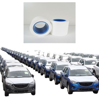 Ein guter Preis. Weiße, glänzende, opake PE-Schutzfolie für die Automobilindustrie, 1200 mm Breite, 100 m Länge, zum Schutz von Autolack Online