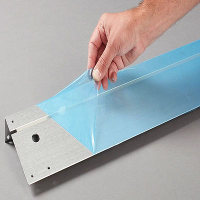 Ein guter Preis. Industrielle PE-Schutzfolie mit rückstandsfreier Entfernung, 6 Monate UV-Beständigkeit und kautschukbasierter Klebstoff für Oberflächenschutz Online