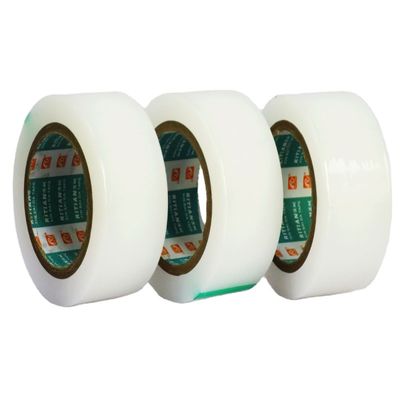 Ein guter Preis. Weiße PE-Schutzfolie mit Rückstandsfreier Entfernung, 300% - 600% Verlängerung und Gummi-basierter Klebstoff für industrielle Verpackungen Online