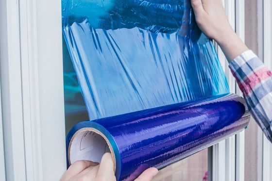 Ein guter Preis. UV-beständige PE-Schutzfolie mit Kautschukkleber für rückstandsfreie Oberflächenschutz Online