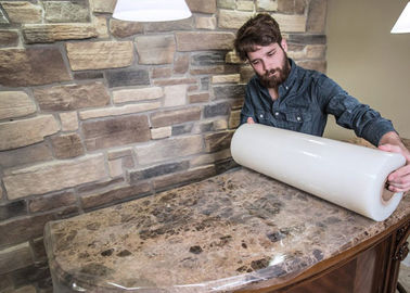 Ein guter Preis. Abbau PET schützender Film für Marmorcountertops interessieren sich keinen Rückstand 1240mm*200m Online