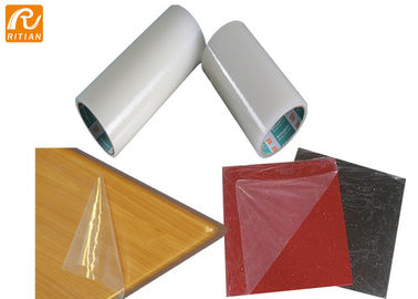 Ein guter Preis. Marmorfliese PET Oberflächenschutzfilm, 30 - 50 Mikrometer-weißer Marmorierungklebefilm Online