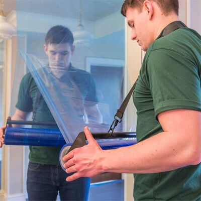 Ein guter Preis. 50 Mikron Fensterglasschutzfolie mit Acrylklebstoff zur Rückstandsfreiheit und Oberflächenschutz Online